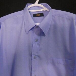 NEW MAN | size 16 | Classic Long Sleeve Button-Up Shirt | Pocket